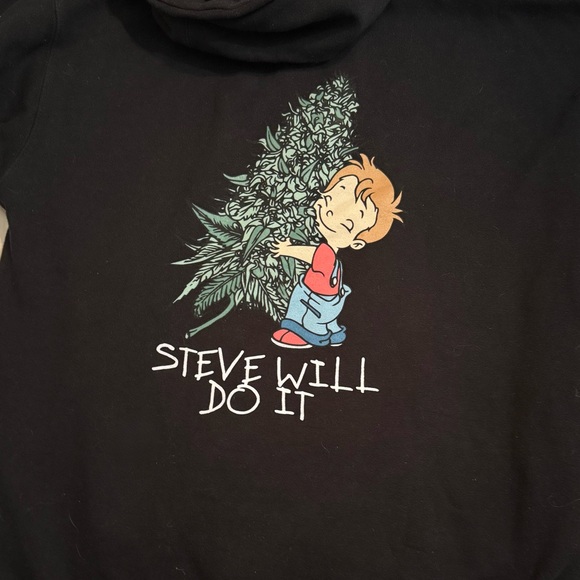 Steve will do it, First Love Hoodie - Picture 3 of 4